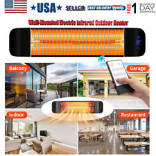 Infrared Wall Mounted Electric Outdoor/Indoor Space Heater Remote Control 1500W  picture