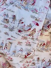 1995 VINTAGE FRENCH FOX COTTON AMERICAN FOLK & FABRIC ANTIQUE COLLECTION picture
