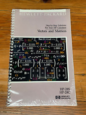 New HP-28S HP-28C Hewlett Packard HP-28 Vectors & Matrices Solutions 1989 Book picture