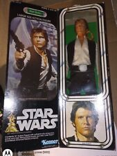 Star Wars Han Solo Large Size Action Figure 1978 Kenner New in Opened Box picture