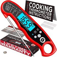 Alpha Grillers Instant Read Meat Thermometer for Grill and Cooking. Best Waterpr picture