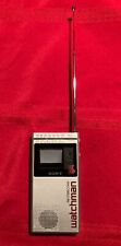 Vintage Sony Watchman Model FD-30A  AM/FM Stereo Analog TV Super Condition 1983 picture