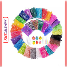 15000+ Loom Rubber Band Refill Kit 31, Colors Bracelet for Kids DIY Crafting picture