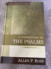 A Commentary on The Psalm Volume 1 By Allen Ross Hardcover picture