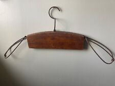 Antique Primitive Wood and Wire Clothes Hanger picture