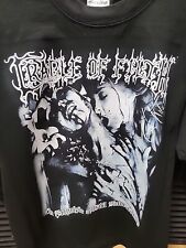CRADLE OF FILTH T SHIRT ON SHAKA HEAVY GARMET DYED MODERN picture