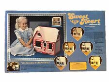 Dura-Craft Sweet Heart Wood Tudor Dollhouse Kit SW125 Open Box Vtg 1985 READ picture