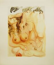 Salvador Dali Divine Comedy The Dream - Purgatory 9 UNFRAMED Print LTD Edition picture