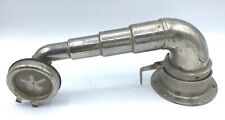 Antique CHENEY Silver tone arm for phonograph with reproducer part   picture