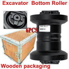 6PCS Bottom Roller Track Roller Undercarriage Fit Kubota KX91-3 KX91-3S KX91-3S2 picture