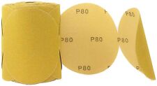 6 in Sticky Back PSA Sandpaper 100 Roll 80 Grit Adhesive DA Sander Sanding Disc picture
