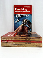 Vintage Popular Science Skill Book Lot of 6 DIY Handy Man Instructional Guides picture