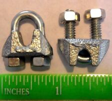 Cable Clamps U-Bolts Galvanized Clamps Steel Aircraft Cable Wire Clips U Bolts picture