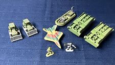 1990s Micro Machines Military Lot VTG Tanks, Boat Rare Jet 8 Piece Lot. picture