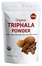 Organic Triphala Powder Trifala Body Detox 4,8,16 oz Amla Haritaki Bibhitaki picture