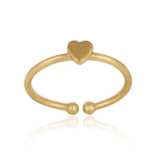 Cute Tiny Heart Stackable Ring Gift For Love Propose Ring Minimalist Jewelry picture