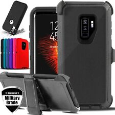 For Samsung Galaxy S9 | S9+ Shockproof Heavy Duty Rugged Case Cover + Belt Clip picture