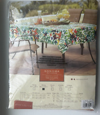 New Sonoma Indoor/Outdoor Tablecloth 60