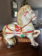 VINTAGE 1950's Antique MOBO Pony Toy Horse Pressed Metal picture
