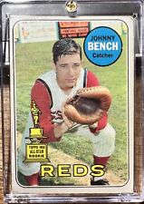 1969 Topps Baseball #95 Johnny Bench Cincinnati Reds Vintage Original picture