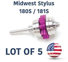 Midwest Stylus 180S / 181S  Button Ceramic Bearings  MADE IN THE USA,  LOT OF 5 picture