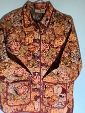Vintage Blair Crazy for Cats Kawaii LUX Tapestry Jacket (Large) picture