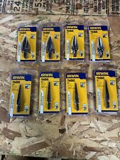 Irwin 10231 Unibit #1 Step Drill 1/8 to 1/2-Inch  13 sizes USA Made picture