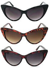 Womens Cat Eye Sunglasses 20s Classic Mod Retro Vintage Style UV400 picture