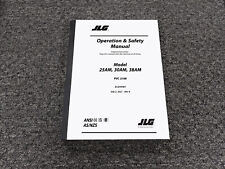 JLG 25AM 30AM 38AM Vertical Mast Lift PVC 2108 Safety User Owner Operator Manual picture