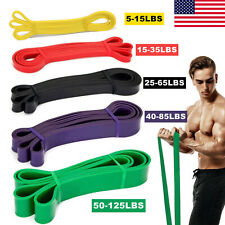 Heavy Duty Resistance Bands Set 5 Loop for Gym Exercise Pull up Fitness Workout picture