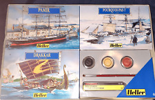 Heller Collection Kit-1/180 Drakkar, 1/750 PAMIR,  1/400 Pourquoi-pas? Collectio picture