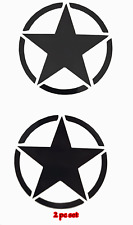 US Army Star Vinyl Decal Sticker truck car motorcycle window 2x picture