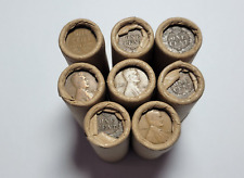 ONE VINTAGE ROLL OF 50 INDIAN HEAD CENTS & TEEN WHEAT PENNIES 1858-1919 picture
