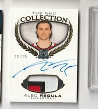 2020-21 The Cup The NHL Collection Patch Autographs #NHLAR Alec Regula /35 Auto picture