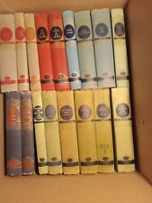 Everyman's Library hardcover book lot PLATO ROUSSEAU PAINE DICKENS HOWELLS MILL picture