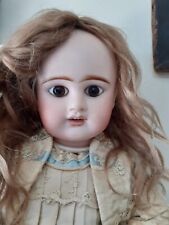 STUNNING ANTIQUE FRENCH BISQUE HEAD ED DOLL ON ORIGINAL JUMEAU STAMPED BODY picture