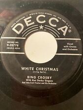 Bing Crosby White Christmas/God Rest Ye Merry Gentlemen 45 RPM picture