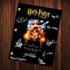 Harry Potter Autographed Signed Movie Script Full Screenplay Sorcerer's Stone  picture