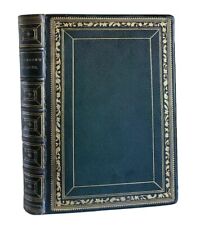 1852 The Seasons by James Thomson, Scottish Poet Antique Victorian Leather Illus picture