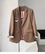 Thom Browne Women's Suit Pocket Printed Puppy Jacket coat picture