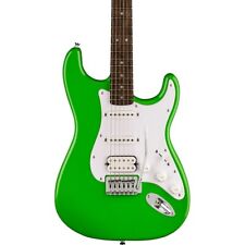 Squier Sonic Stratocaster HSS Laurel Fingerboard Electric Guitar Lime Green picture