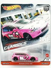Hot Wheels Modern Classics FPY86 Honda Civic EG Hello Kitty - Pink(Instock) picture