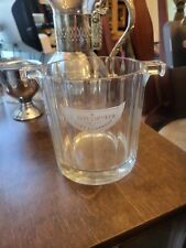 VTG Moet & Chandon Petite Liqueur Heavy Crystal Ice Bucket Champagne Chill MINT picture