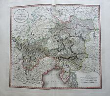 Holy Roman Empire Hapsburg Austria Carinthia Tyrol Istria 1801 Cary folio map picture