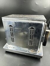 ANTIQUE RELIANCE FLOPPER BUTTERFLY CHROME TOASTER #600 ART DECO STYLE picture