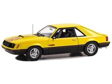 1979 FORD MUSTANG COBRA FASTBACK YELLOW 1:18 SCALE BY GREENLIGHT 13678 picture