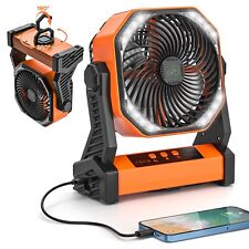 Up to 58hours Battery Powered Heavy Duty Portable Fan with 20000mAh Power Bank picture