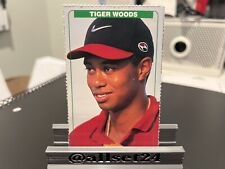 Tiger Woods 1999 Nickelodeon Magazine Kids Choice Awards Card RARE Golf Legend picture