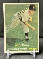 1957 Topps Set-Break #166 Roy Face VG-VGEX picture
