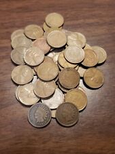 Old Indian Head / Wheat Rolls Cents US Coins P D S Mint Marks Pennies Unsearched picture